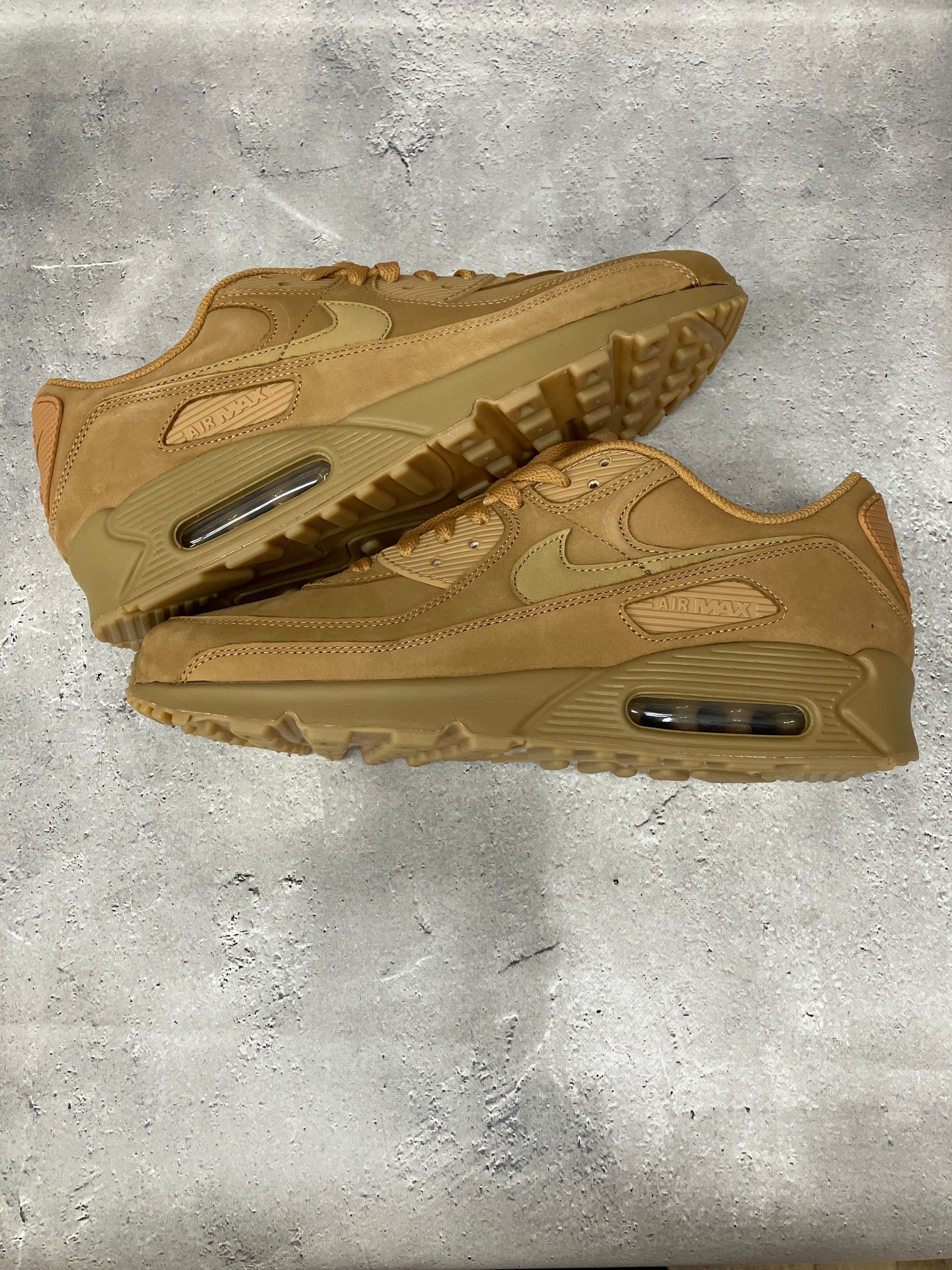 Nike Air Max 90 PRM "Flax/Gum Light Brown/Wheat"