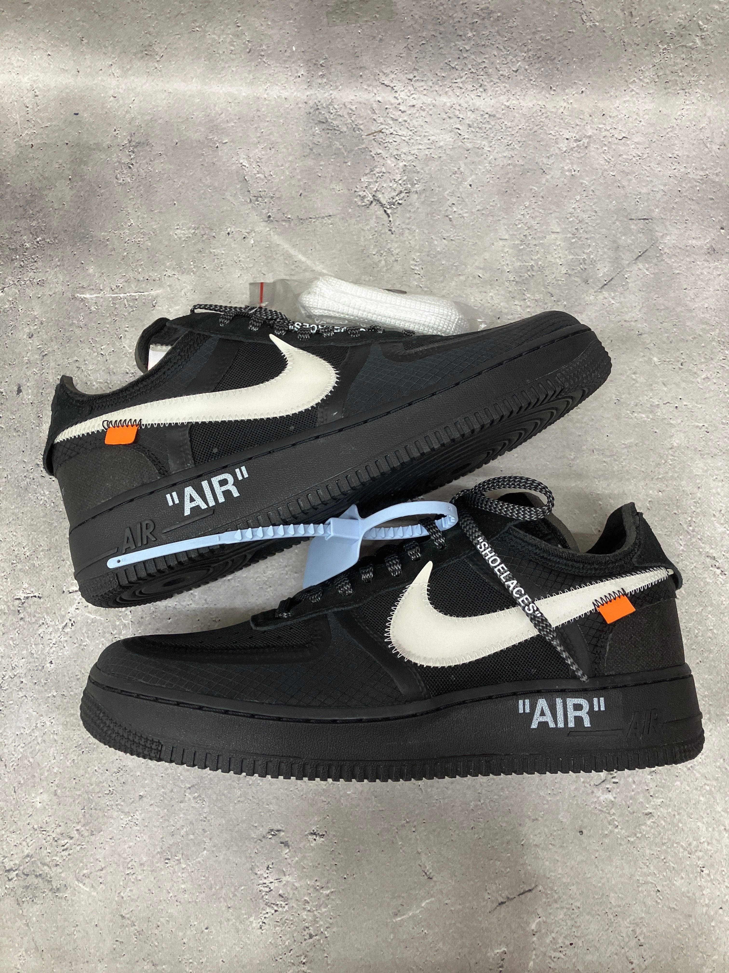Off-White × Nike Air Force 1 Low "Black"