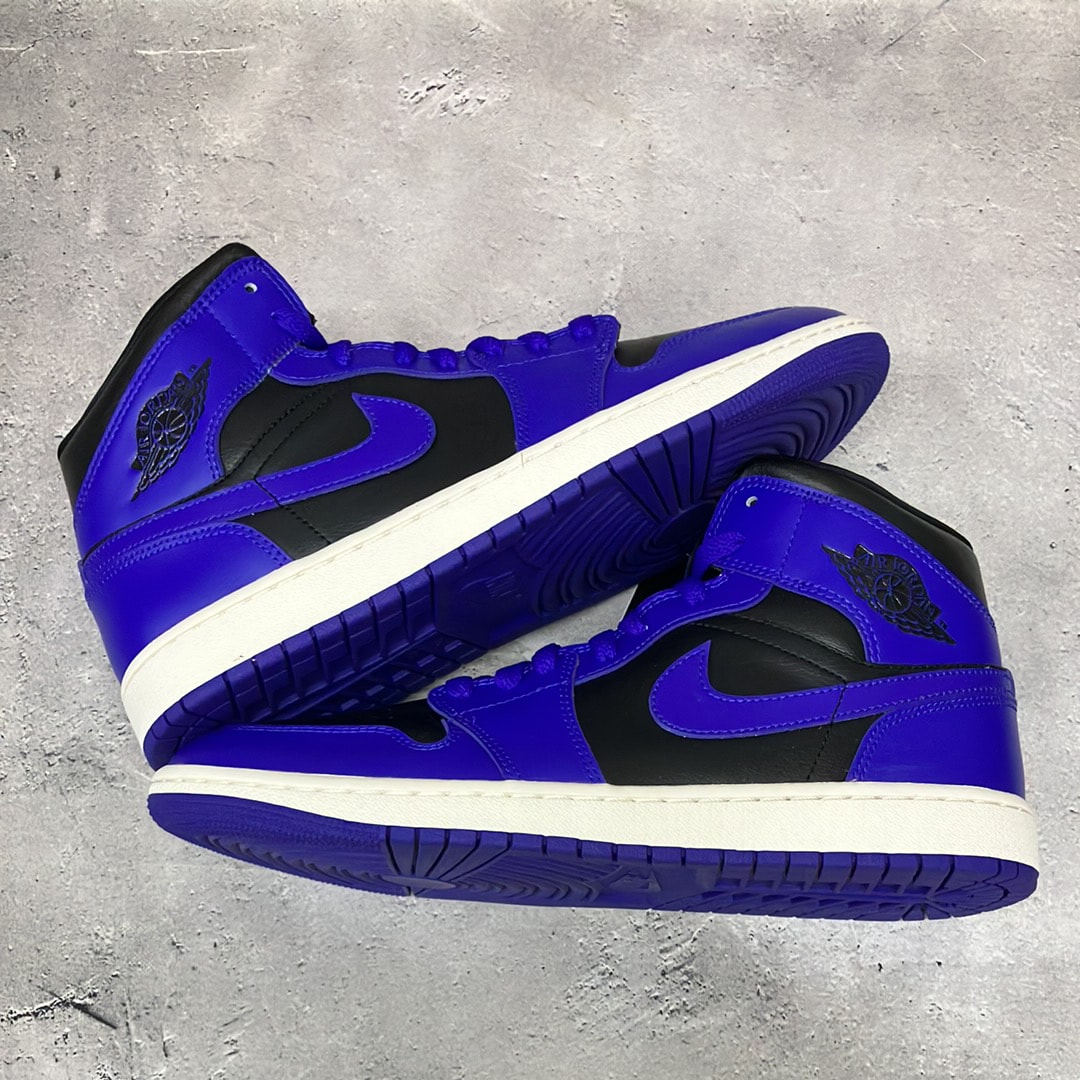 Nike Women's Air Jordan 1 Mid "Purple and Black"