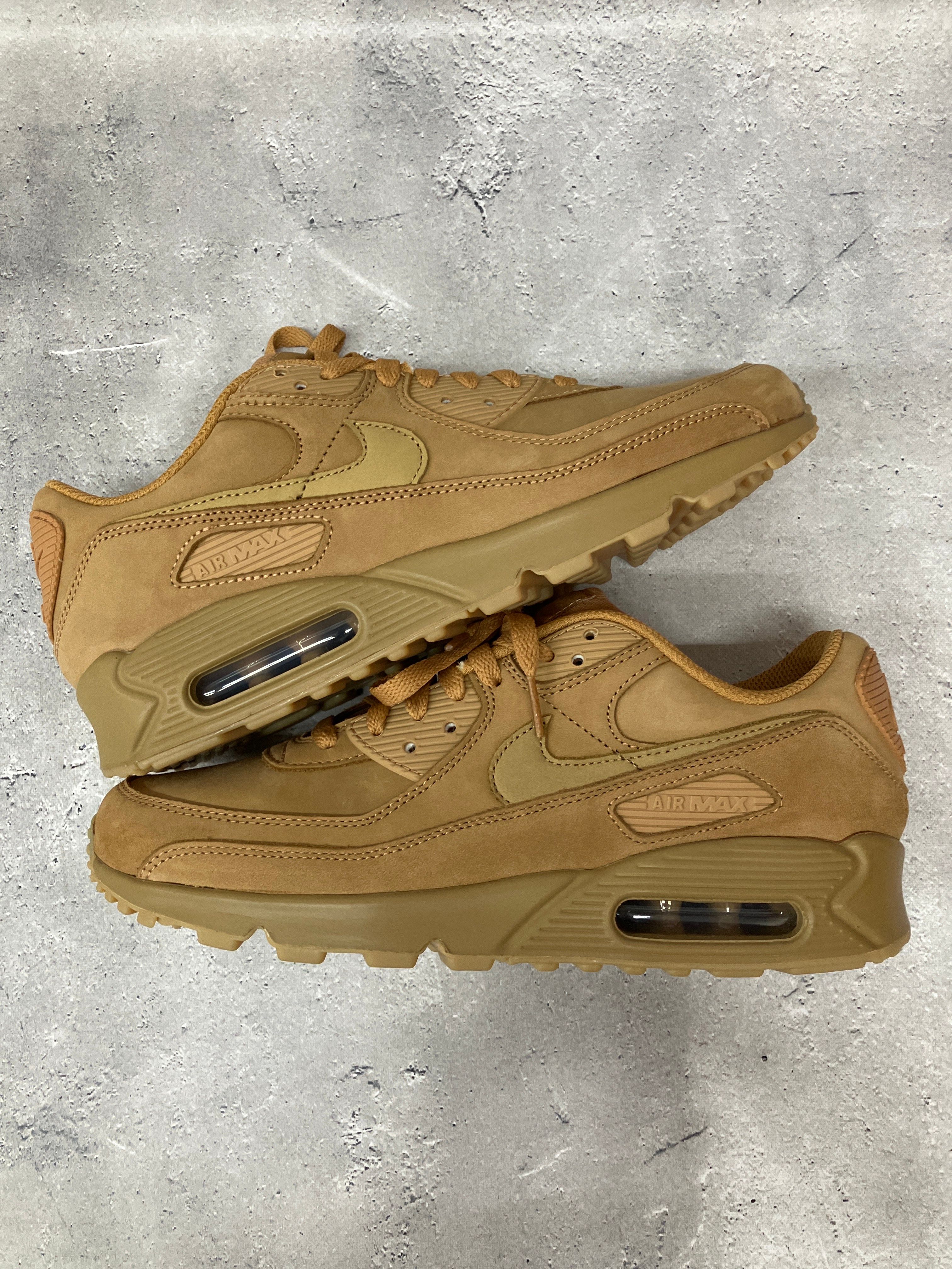 Nike Air Max 90 PRM "Flax/Gum Light Brown/Wheat"