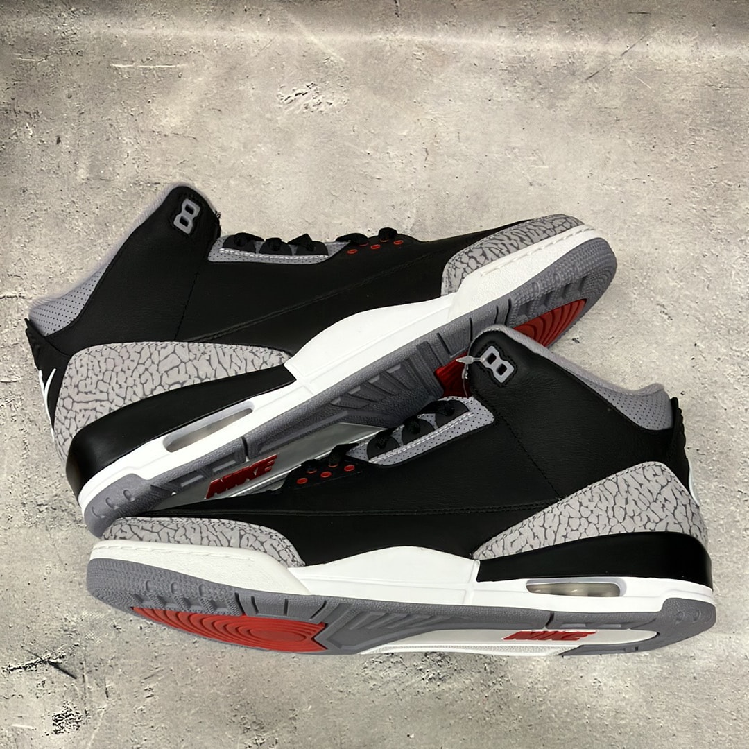 Nike Air Jordan 3 Retro "Black Cement" (2024)