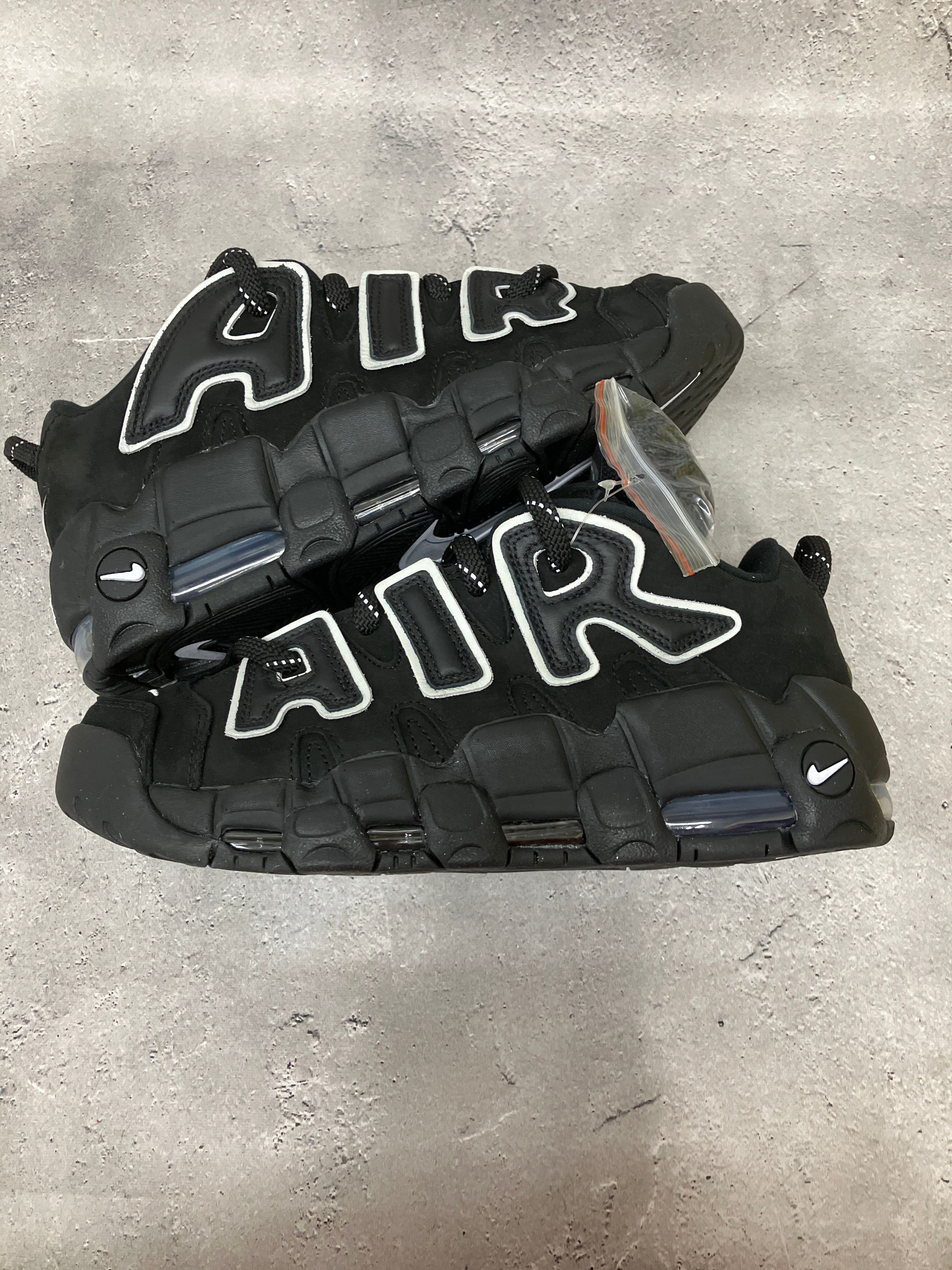AMBUSH × Nike Air More Uptempo Low "Black and White"
