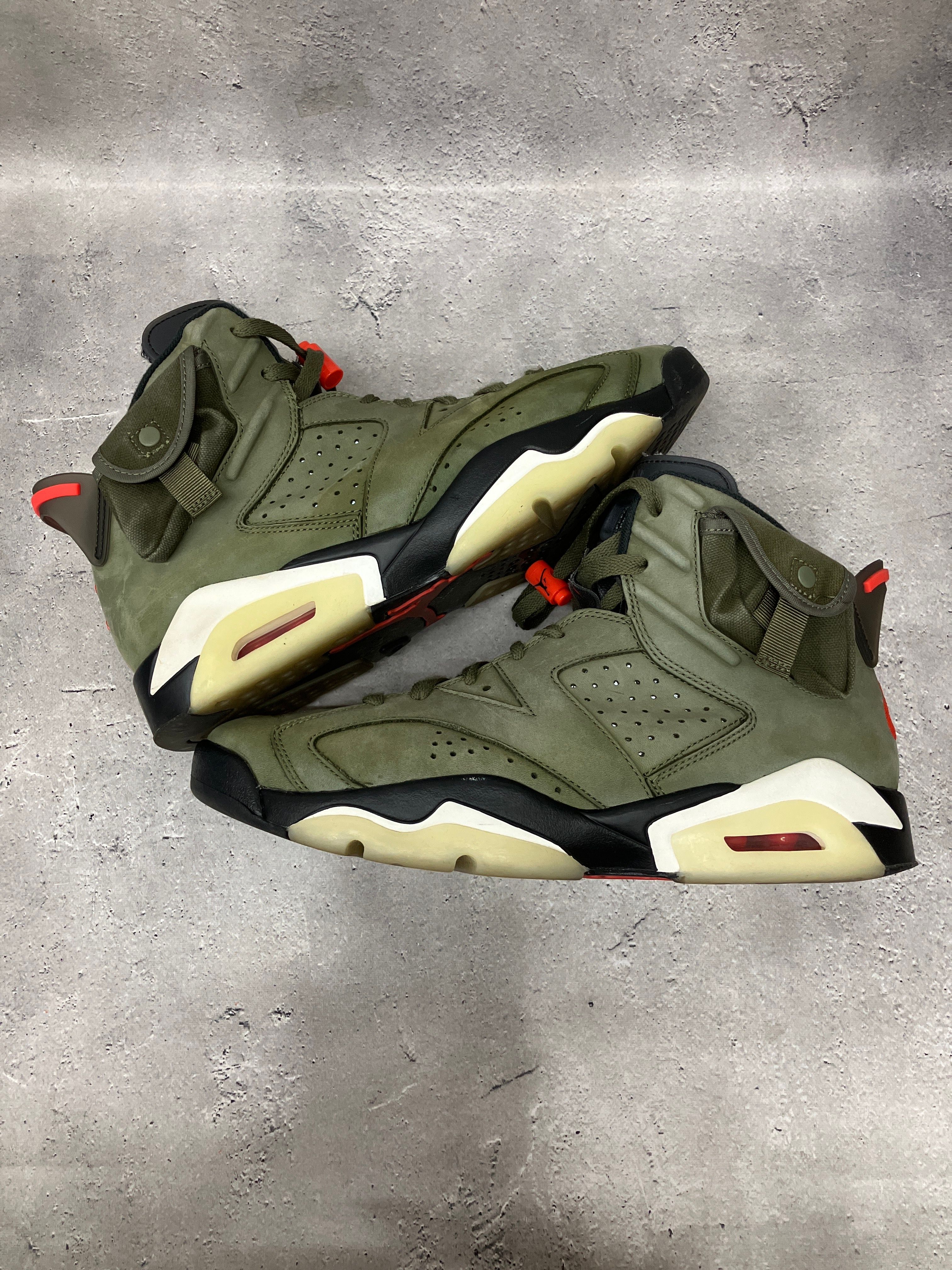 Travis Scott × Nike Air Jordan 6 Retro "Medium Olive"