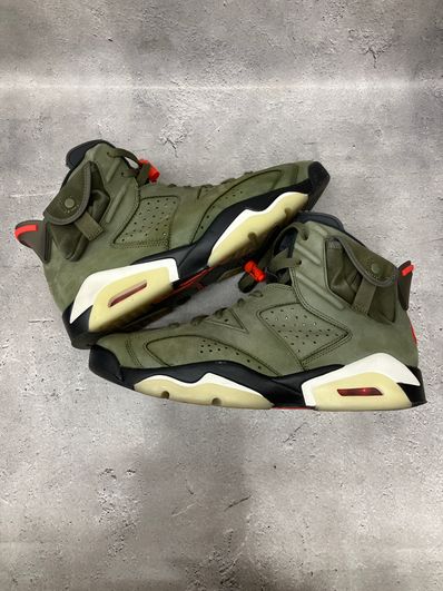 Travis Scott × Nike Air Jordan 6 Retro "Medium Olive"