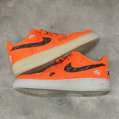 Nike Air Force 1 Low Just Do It Pack "Total Orange"