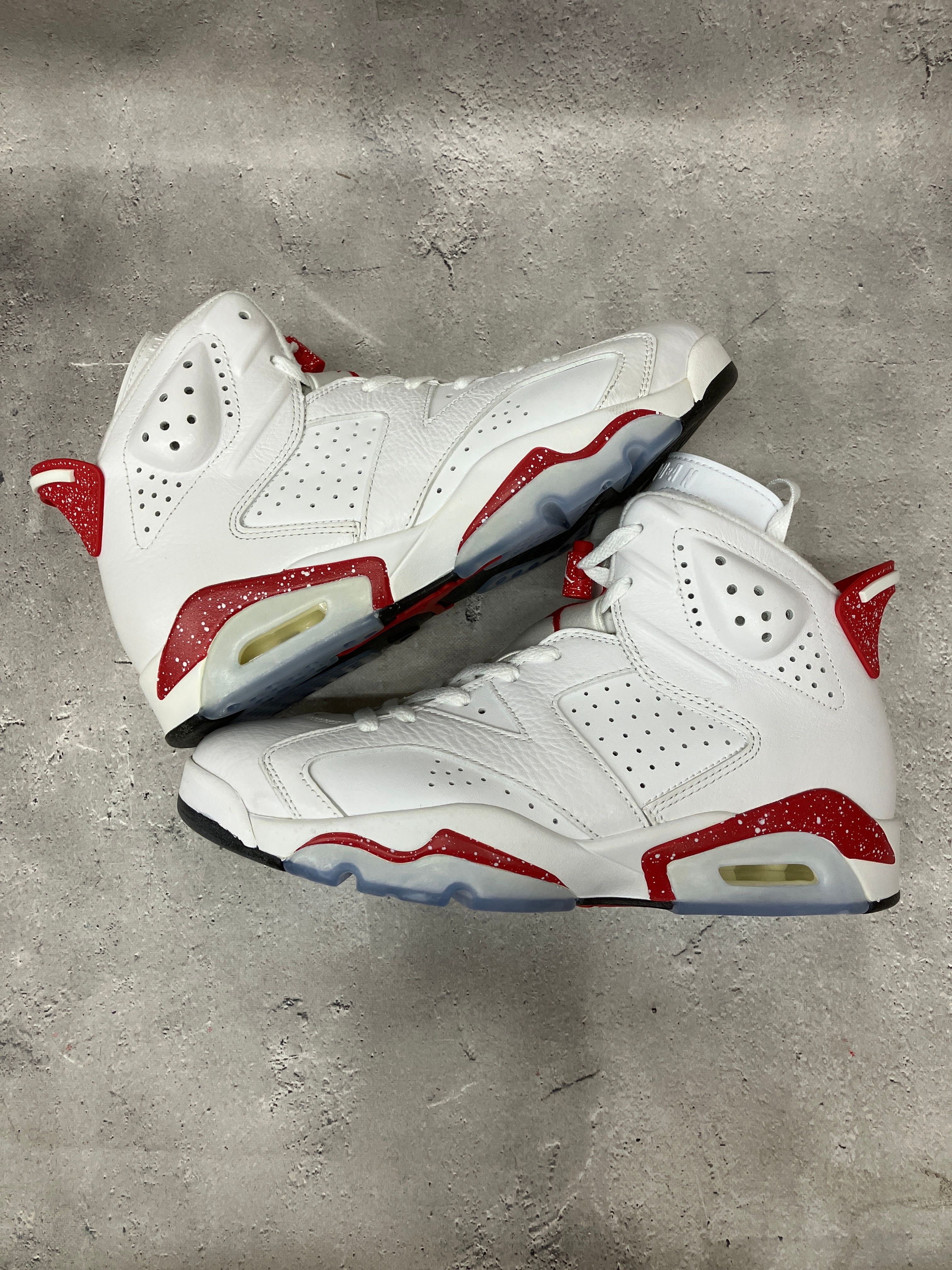 Nike Air Jordan 6 "White and University Red/Red Oreo"
