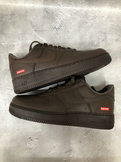 Supreme × Nike Air Force 1 Low "Baroque Brown"