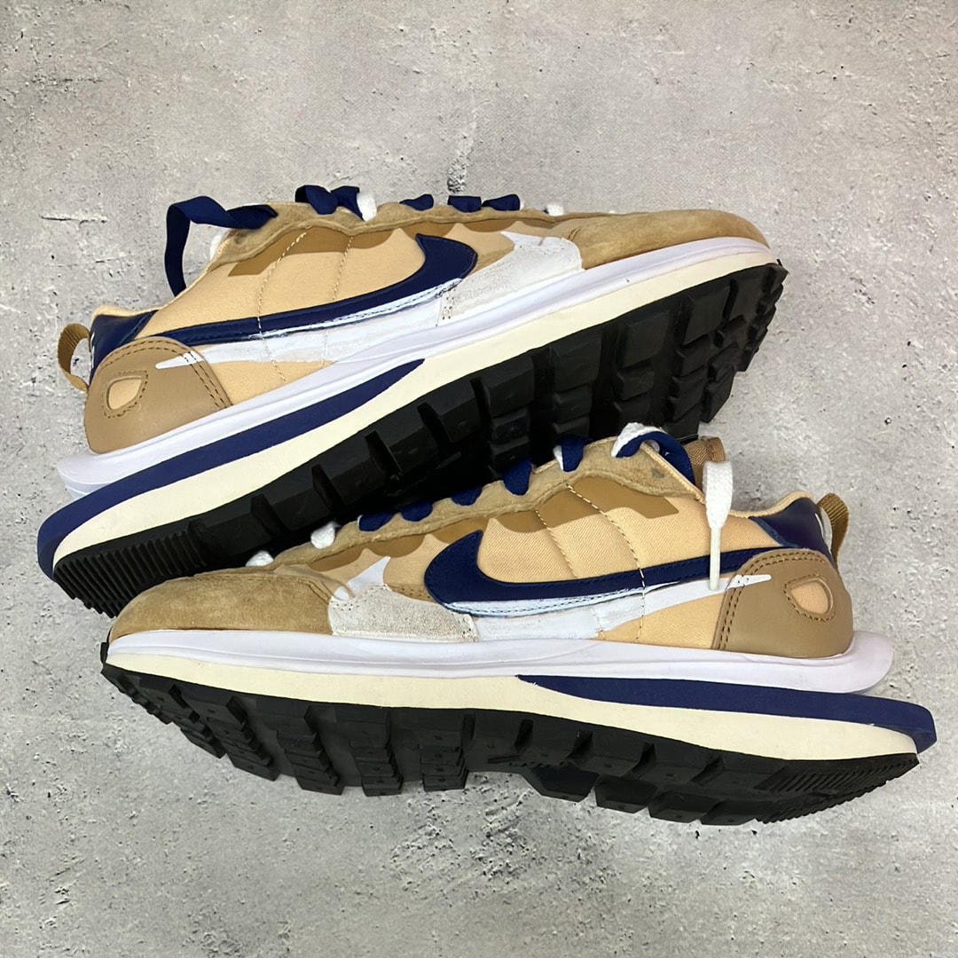 Sacai × Nike Vapor Waffle "Sesame And Blue Void"