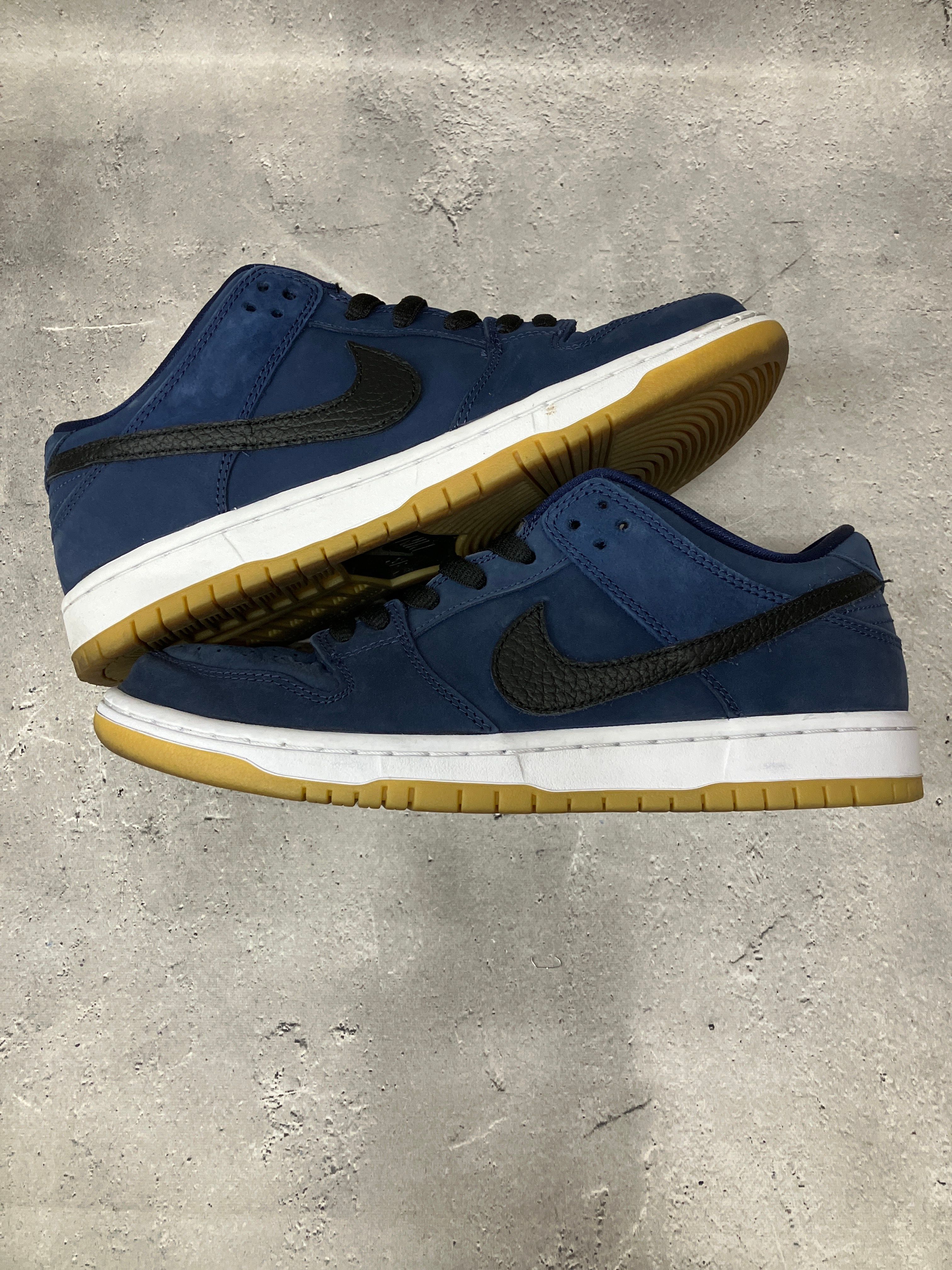 Nike SB Dunk Low Orange Label "Obsidian/Black-Light Gum Brown"