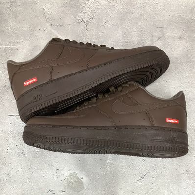 Supreme × Nike Air Force 1 Low "Baroque Brown"
