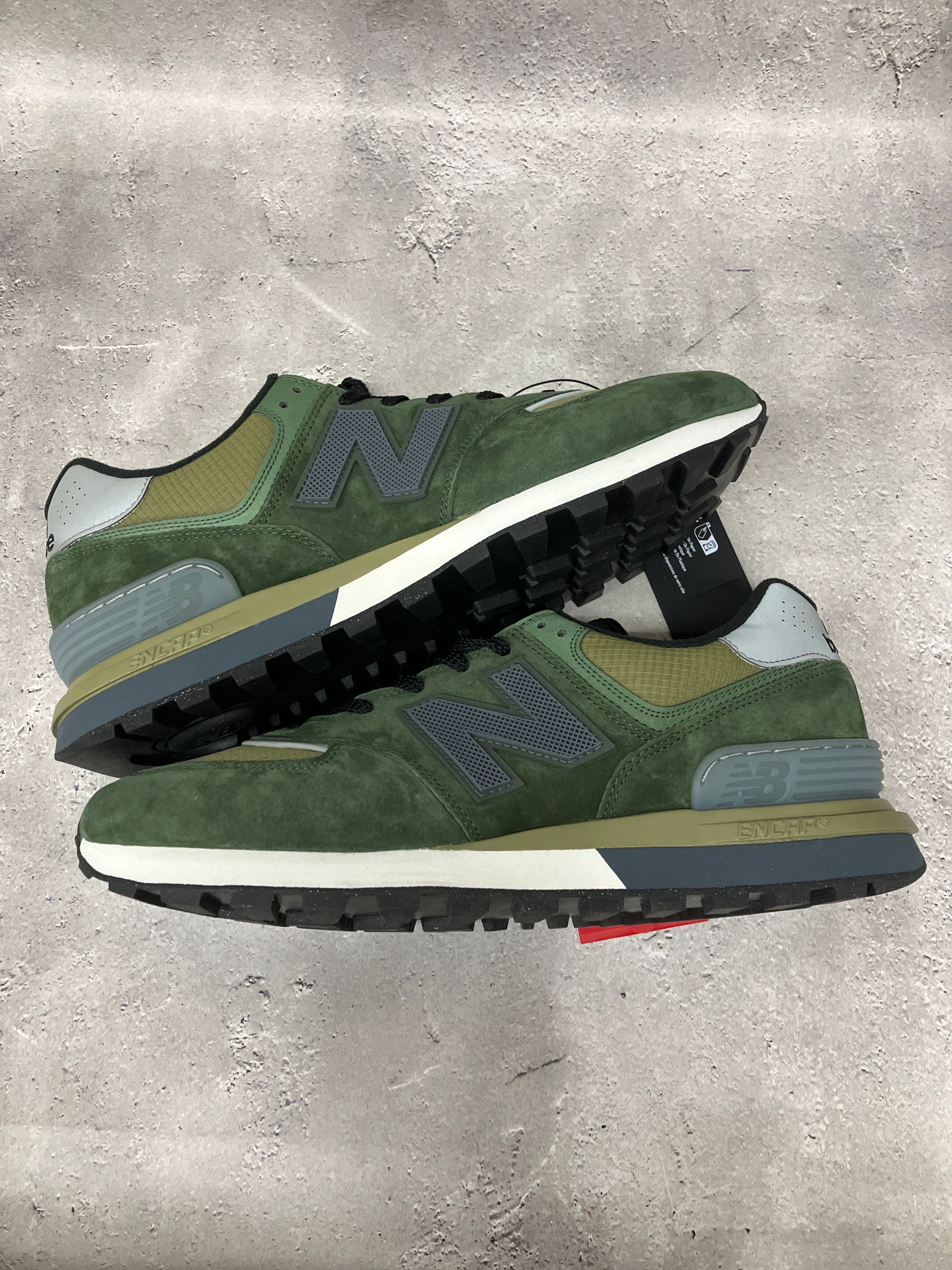Stone Island × New Balance 574 Legacy "Dark Green"