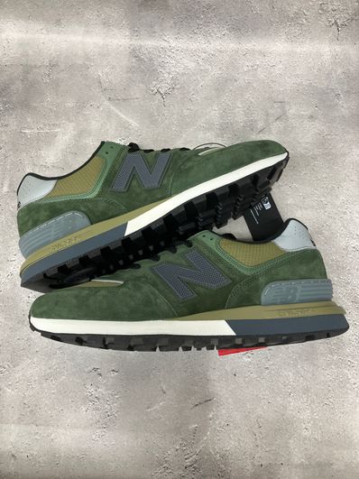 Stone Island × New Balance 574 Legacy "Dark Green"