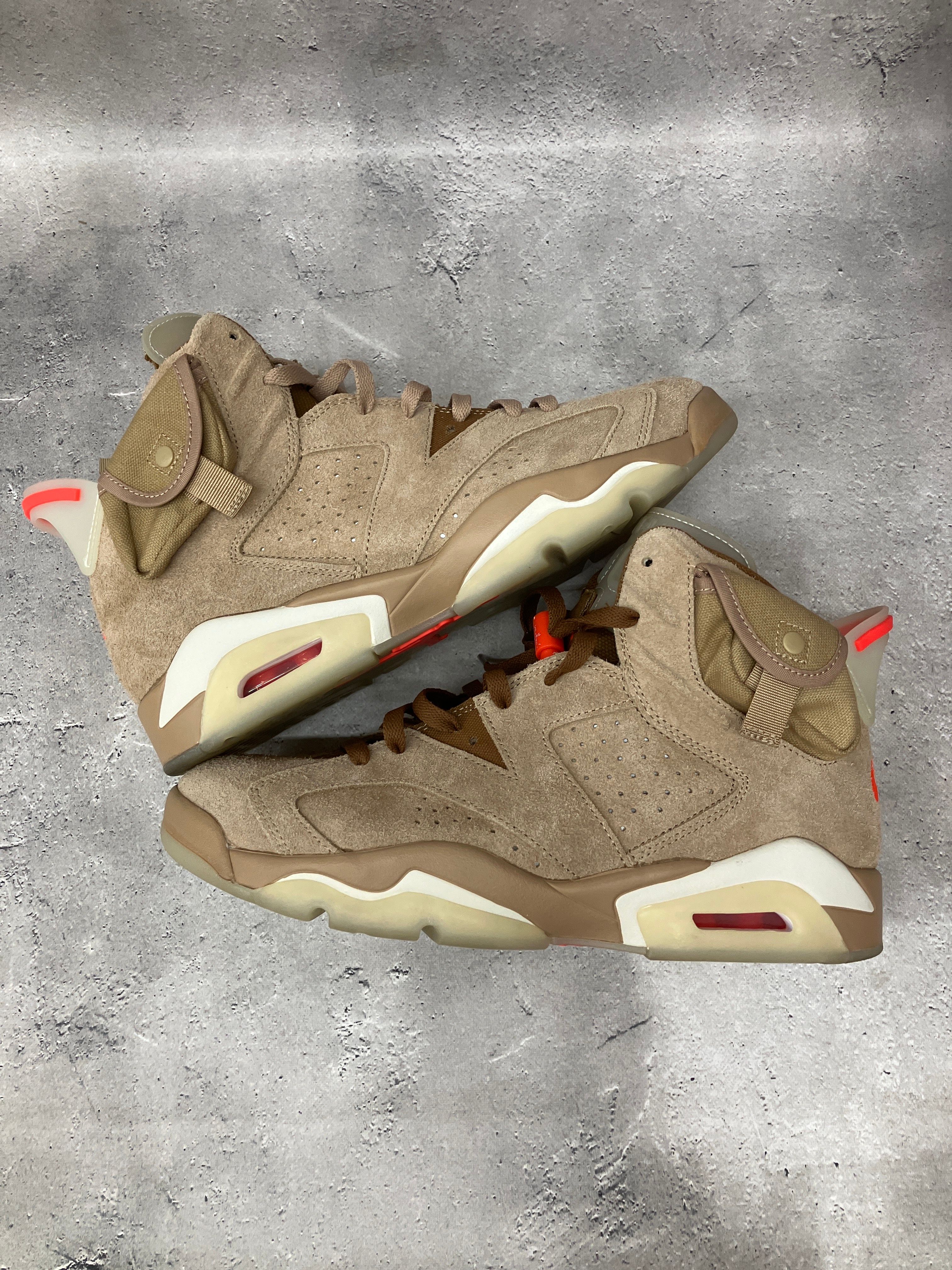 Travis Scott × Nike Air Jordan 6 "British Khaki"