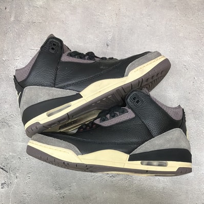 A Ma Maniere × Nike Women's Air Jordan 3 Retro OG SP "Black and Flat Pewter/WYWS"