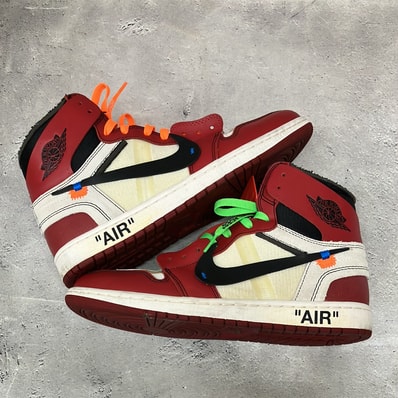 Off-White × Nike Air Jordan 1 Retro High The Ten "Chicago"
