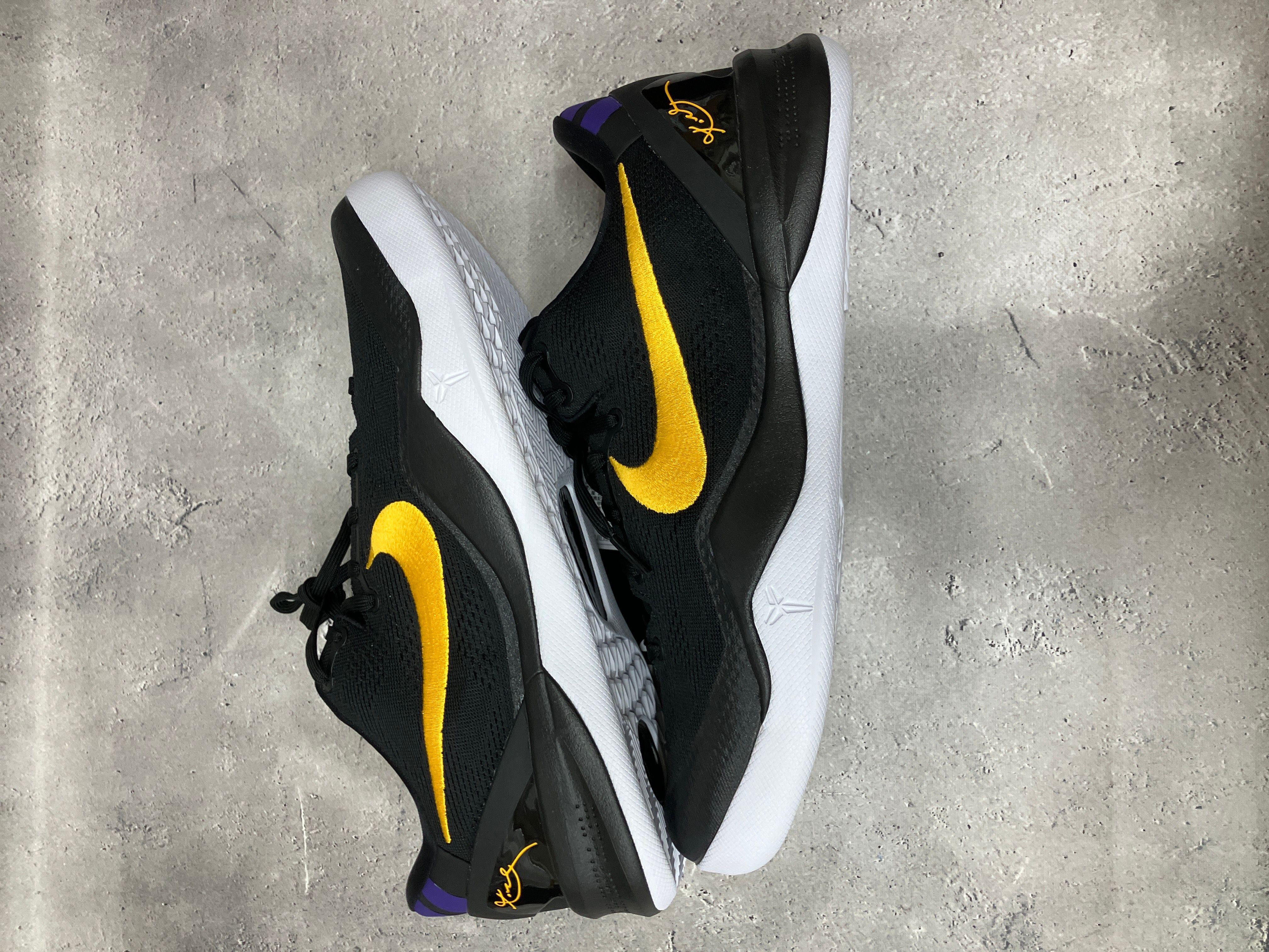 Nike Kobe 8 Protro "Black and University Gold"