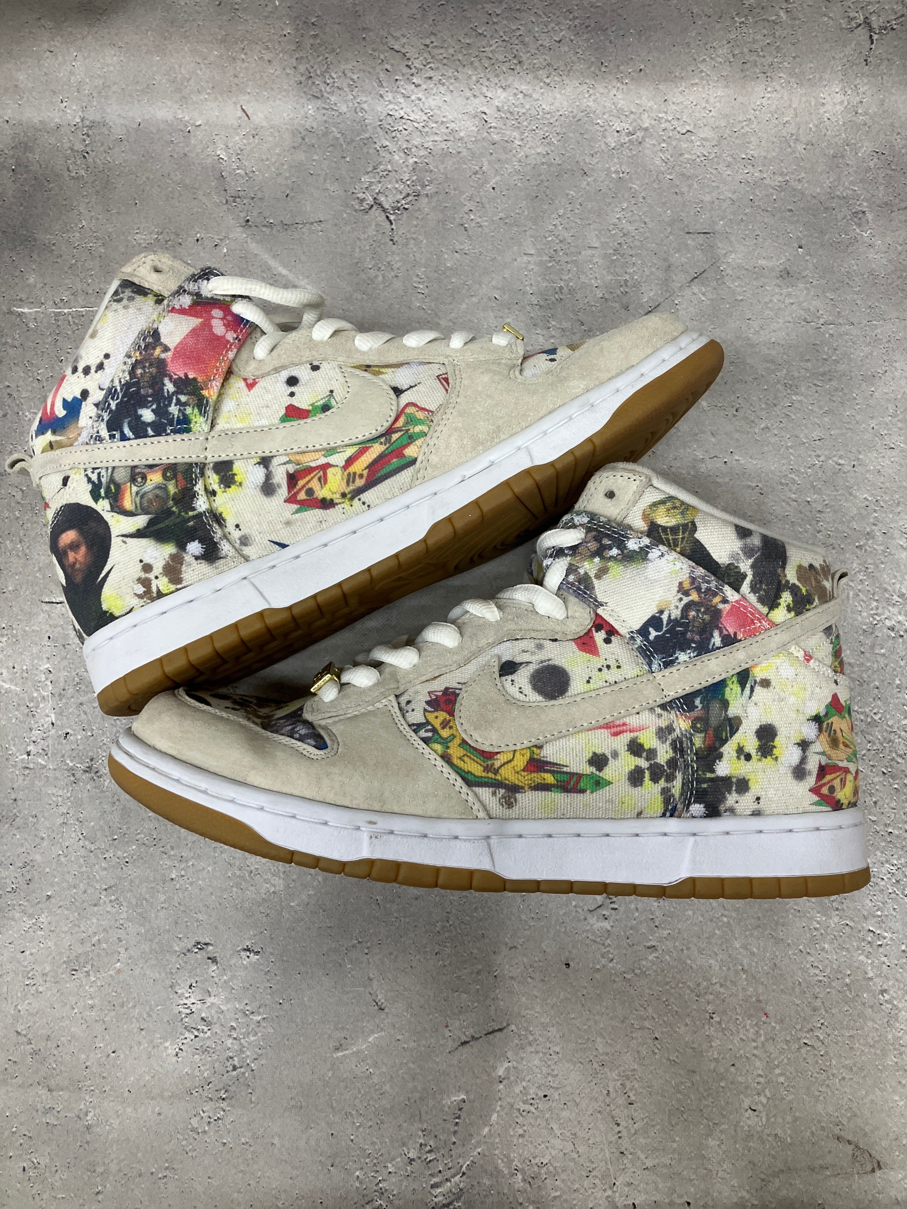 Supreme × Nike SB Dunk High "Rammellzee"