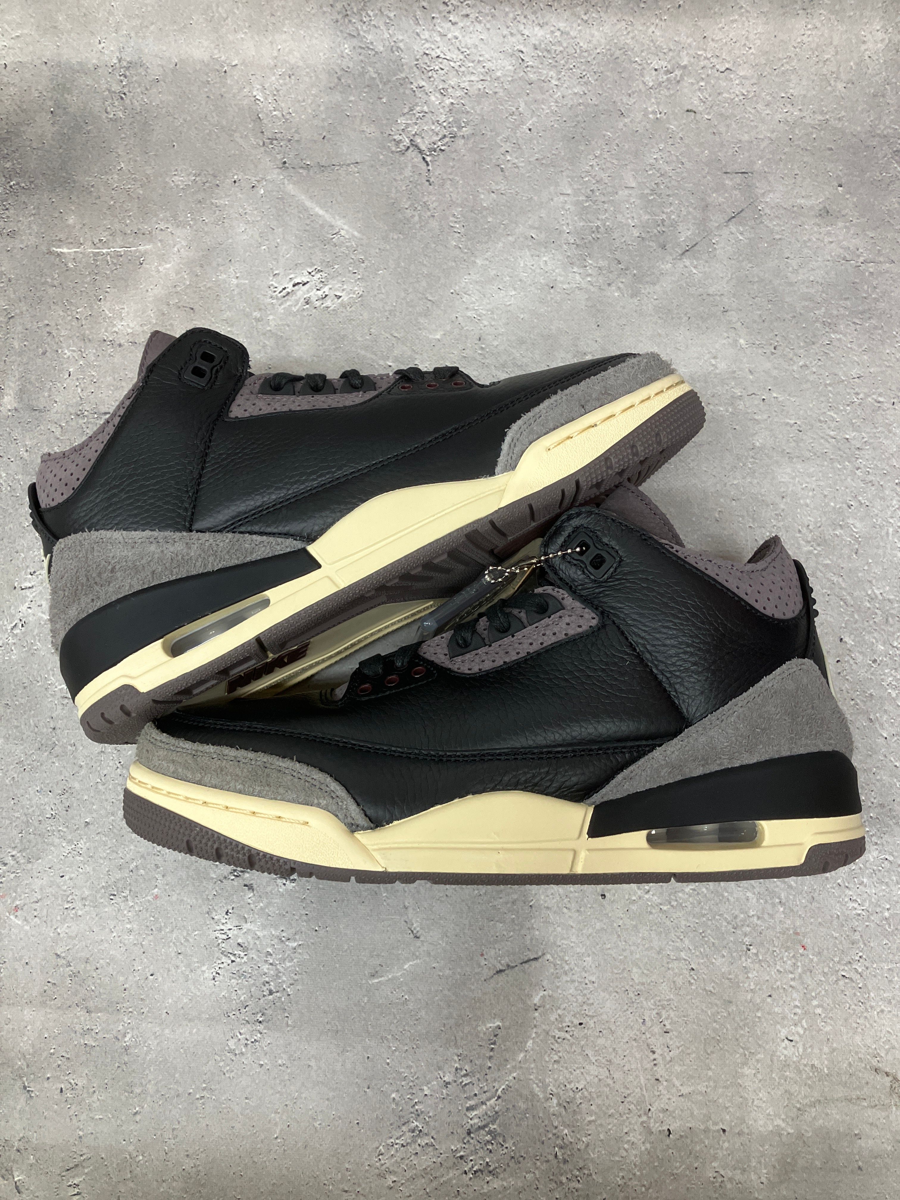 A Ma Maniere × Nike Women's Air Jordan 3 Retro OG SP "Black and Flat Pewter/WYWS"