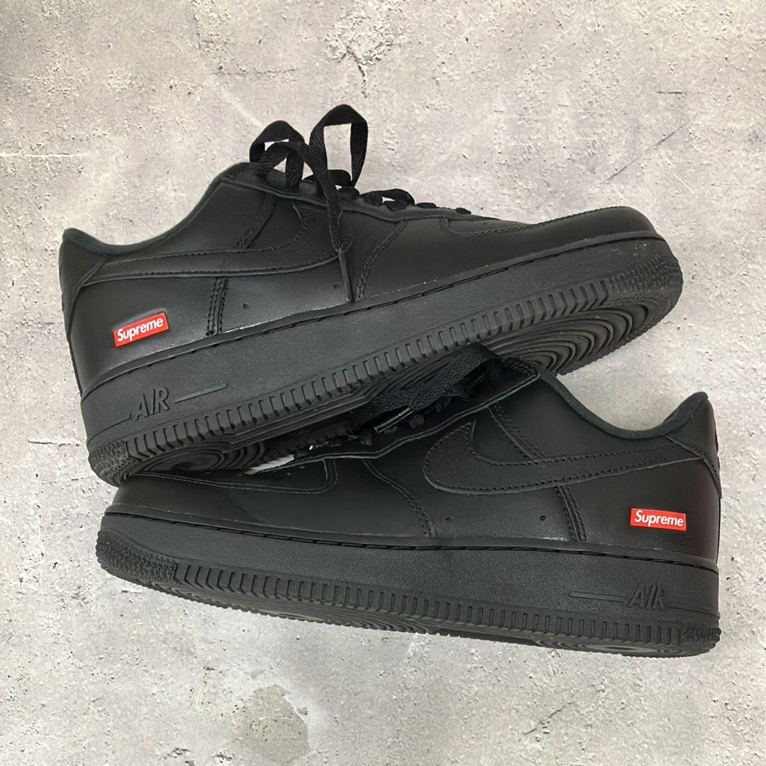 Supreme × Nike Air Force 1 Low "Black"