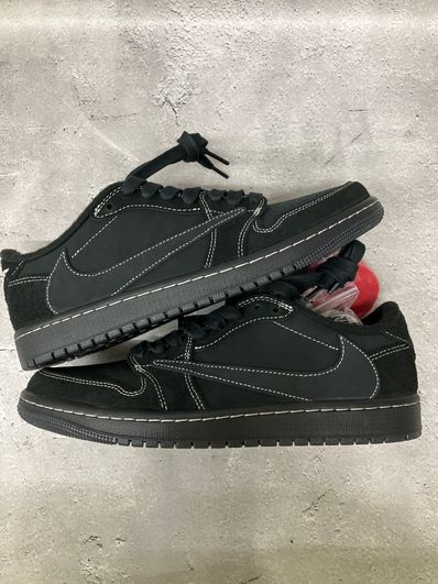 Travis Scott × Nike Air Jordan 1 Low OG SP "Black Phantom"