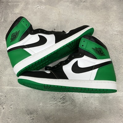 Nike Air Jordan 1 Retro High OG "Celtics/Black and Lucky Green" (2023)