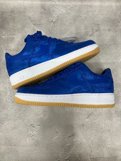 CLOT × Nike Air Force 1 Low "Blue"