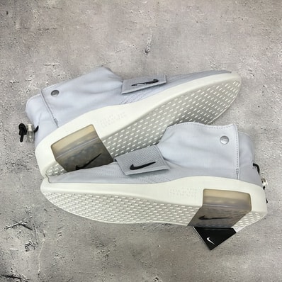 Fear Of God × Nike Air Moccasin "Pure Platinum"