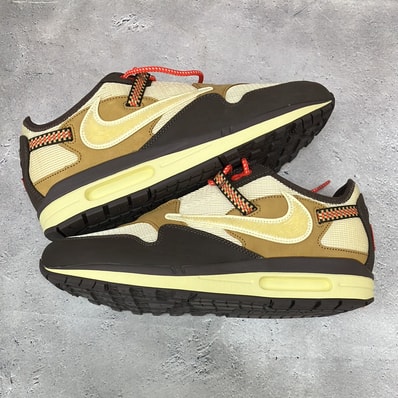 Travis Scott × Nike Air Max 1 "CACT.US Brown"