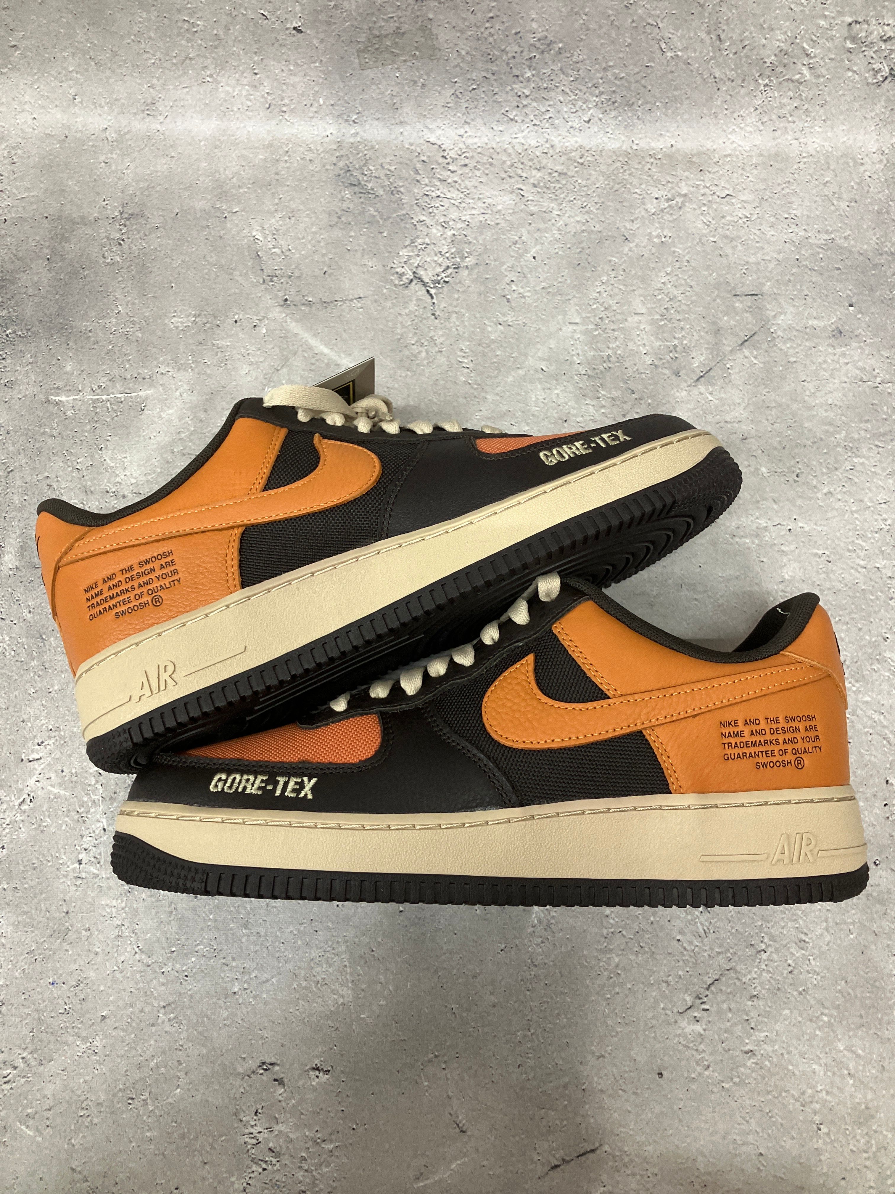 Nike Air Force 1 Low Gore-Tex "Brown/Hot Curry"