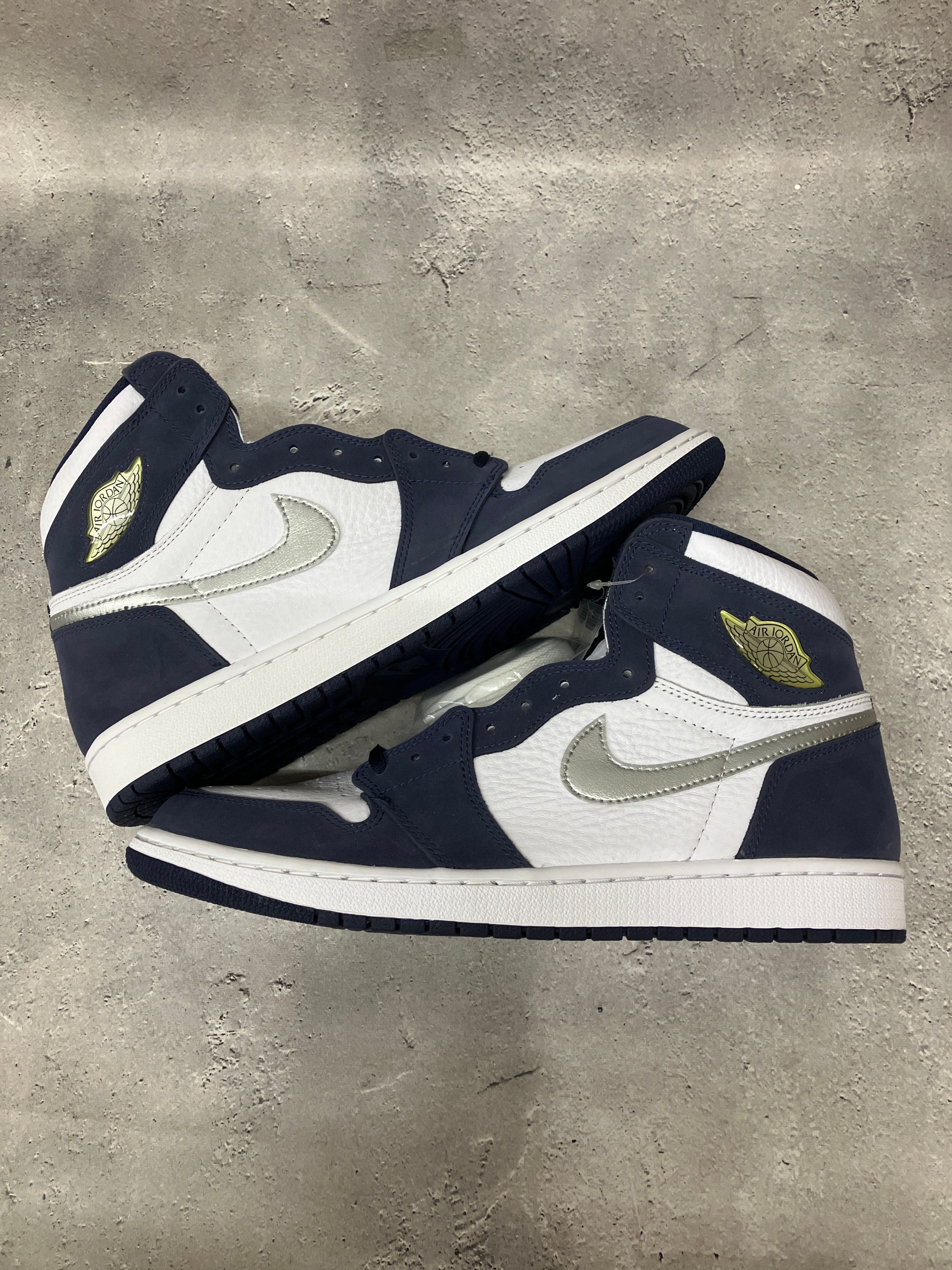 Nike Air Jordan 1 High OG CO.JP "White/Midnight Navy" (2020)(ブリーフケースなし)