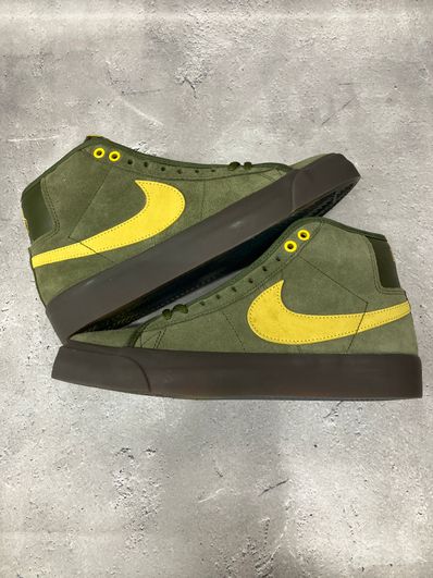 ANTIHERO × Nike SB Zoom Blazer Mid QS "Rough Green/Amarillo"
