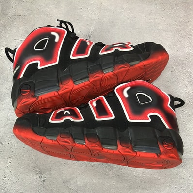 NIKE AIR MORE UPTEMPO "LASER CRIMSON"