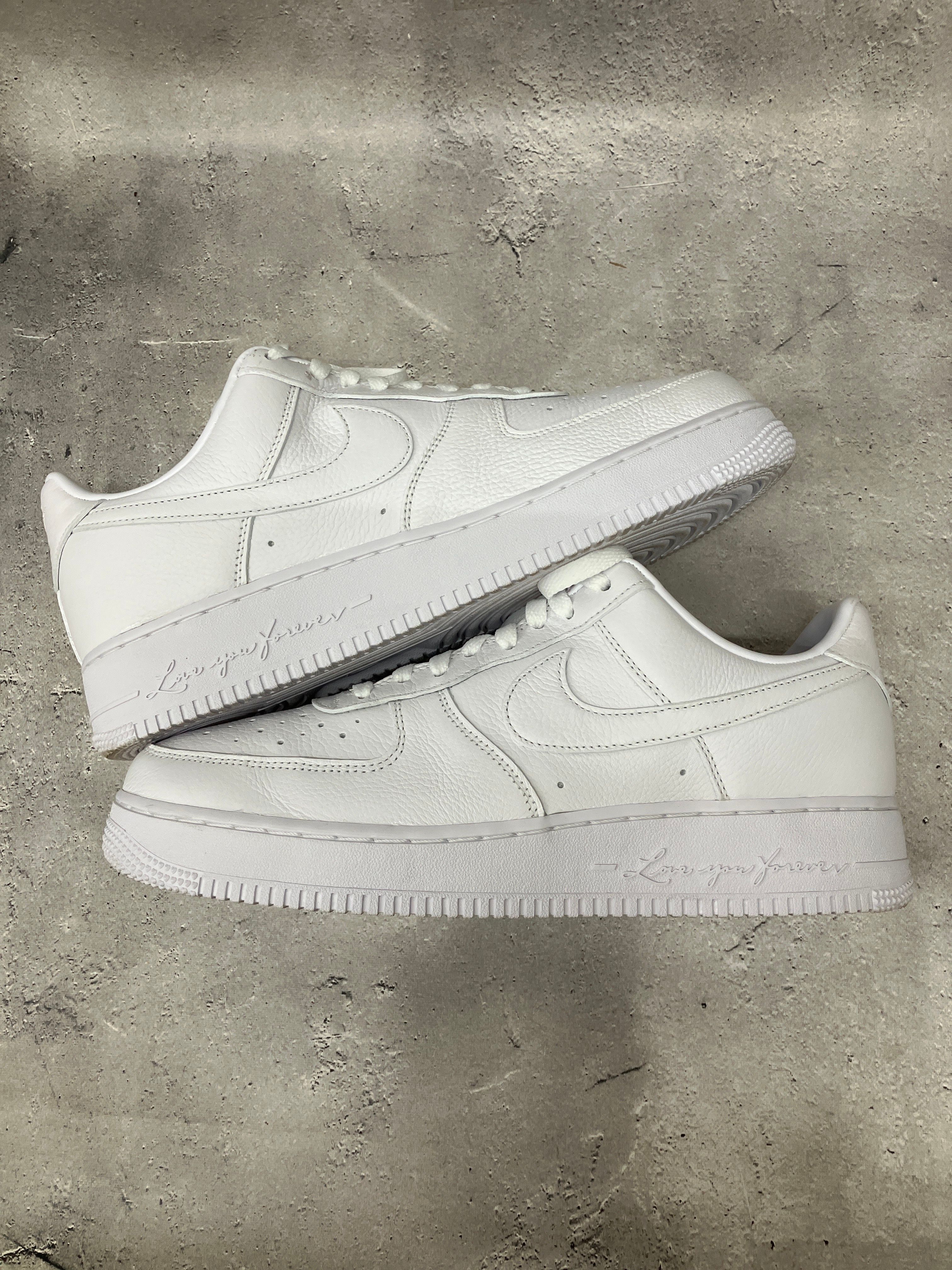 Drake NOCTA × Nike Air Force 1 Low "Love You Forver/White"
