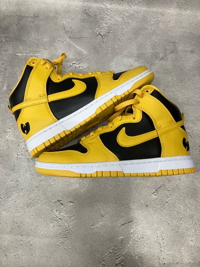 Wu-Tang Clan × Nike Dunk High Retro PRM "Black and Pollen"