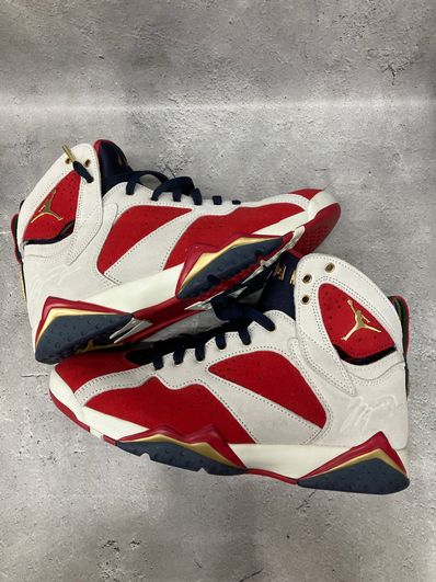 Trophy Room × Nike Air Jordan 7 "True Red and Obsidian"