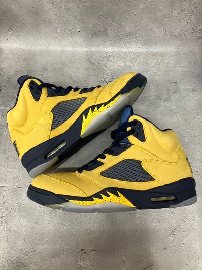 NIKE AIR JORDAN 5 "MICHIGAN"