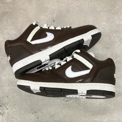 Supreme × Nike SB Air Force 2 Low "Baroque Brown"