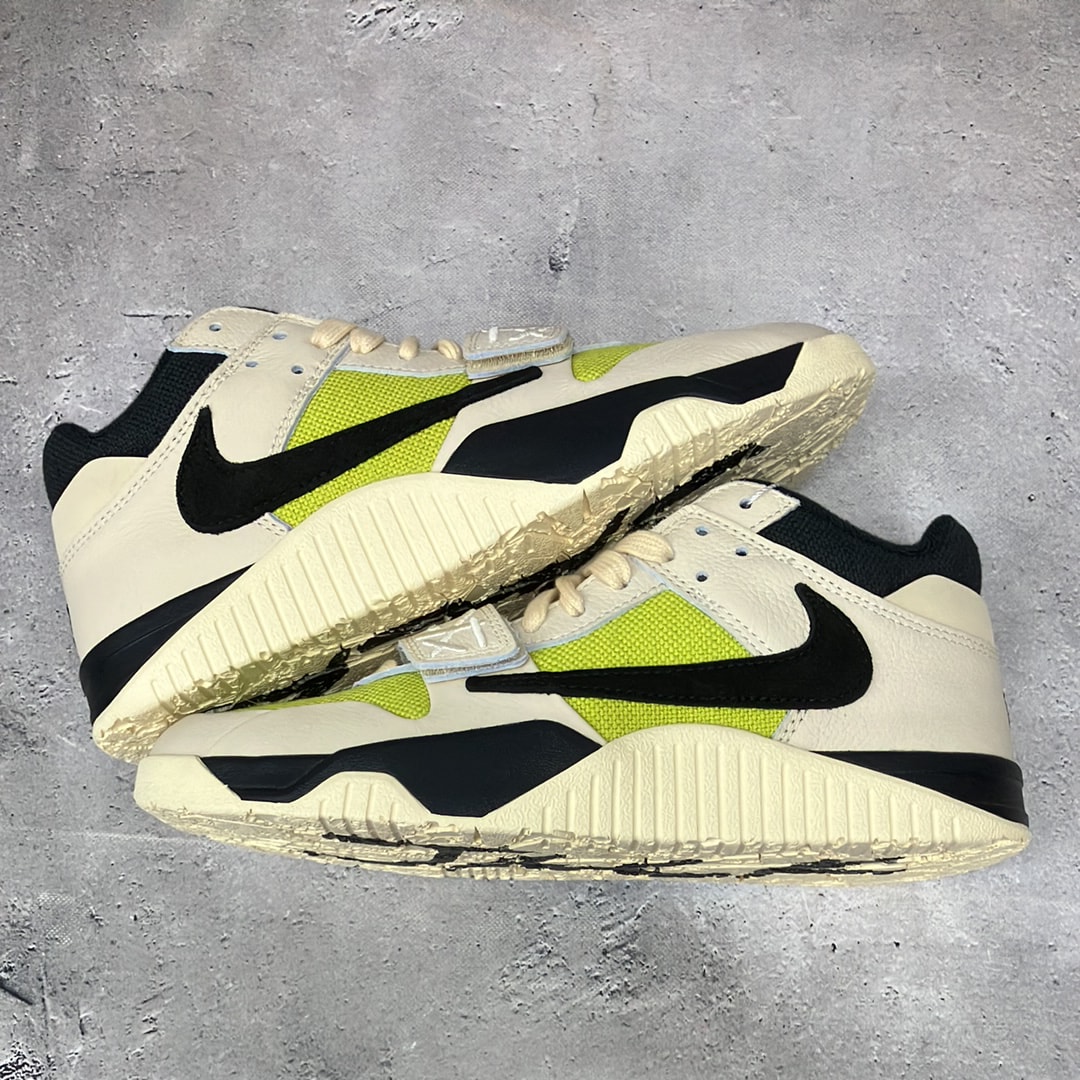 Travis Scott × Nike Jordan Jumpman Jack TR CJ1 T-Rexx "Bright Cactus"