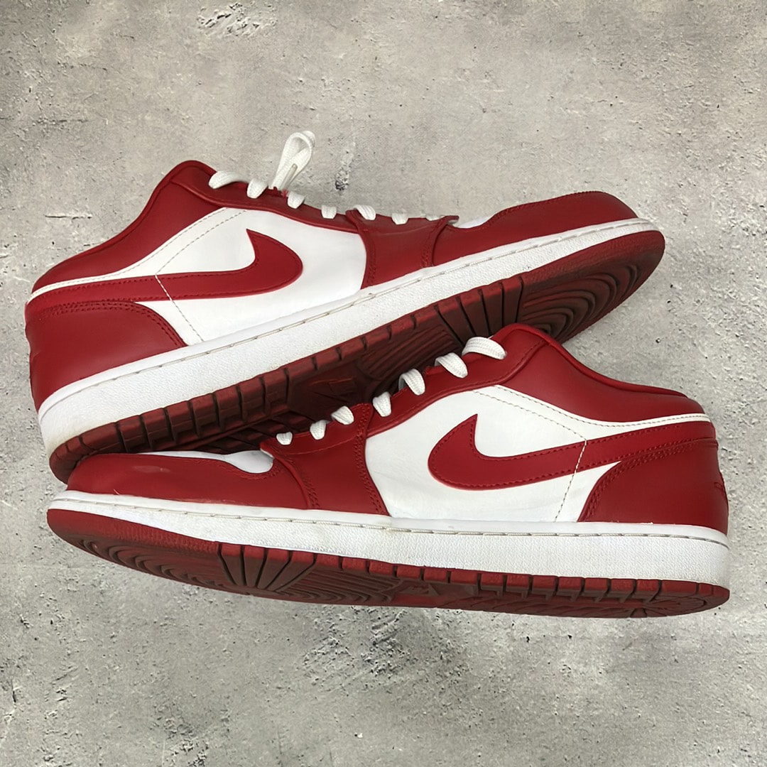 Nike Air Jordan 1 Low "Gym Red/White"