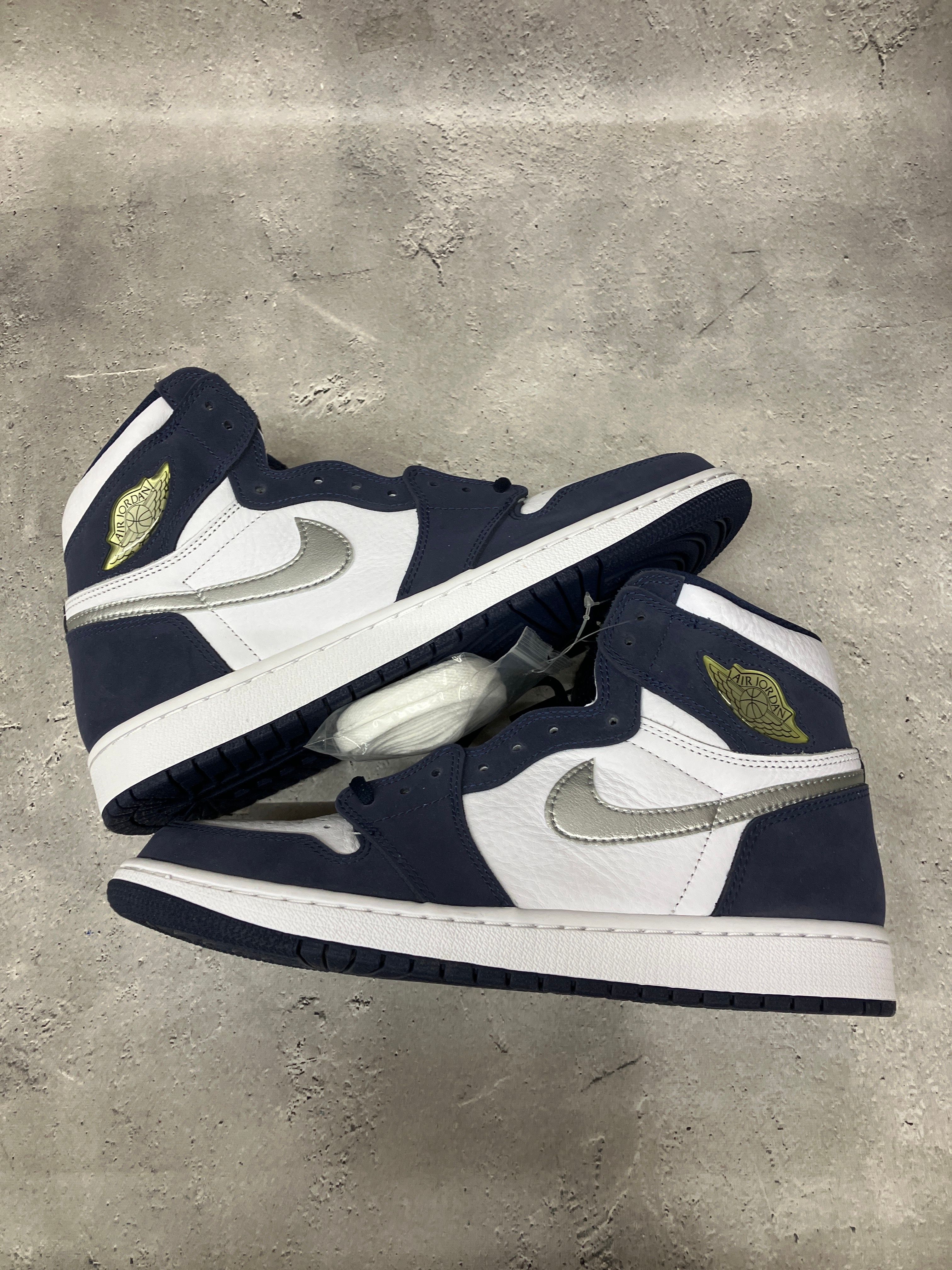 Nike Air Jordan 1 High OG CO.JP "White/Midnight Navy" (2020)(ブリーフケースなし)