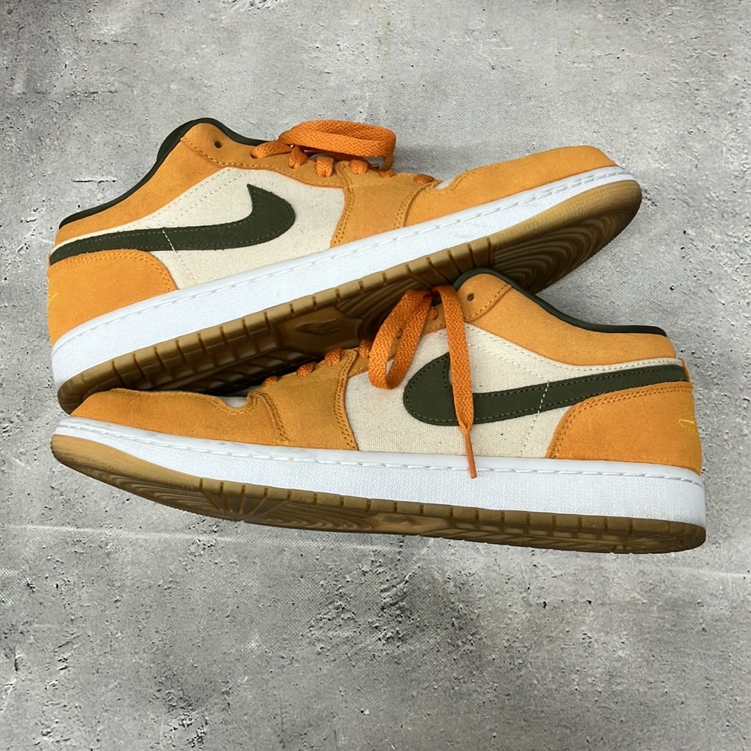 Nike Air Jordan 1 Low "Light Curry/Medium Olive"