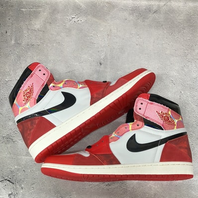 Spider-Man × Nike Air Jordan 1 Retro High OG SP "Spider-Man: Across the Spider-Verse/University Red"
