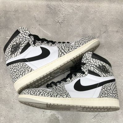 Nike Air Jordan 1 High OG "White Cement/Safari"