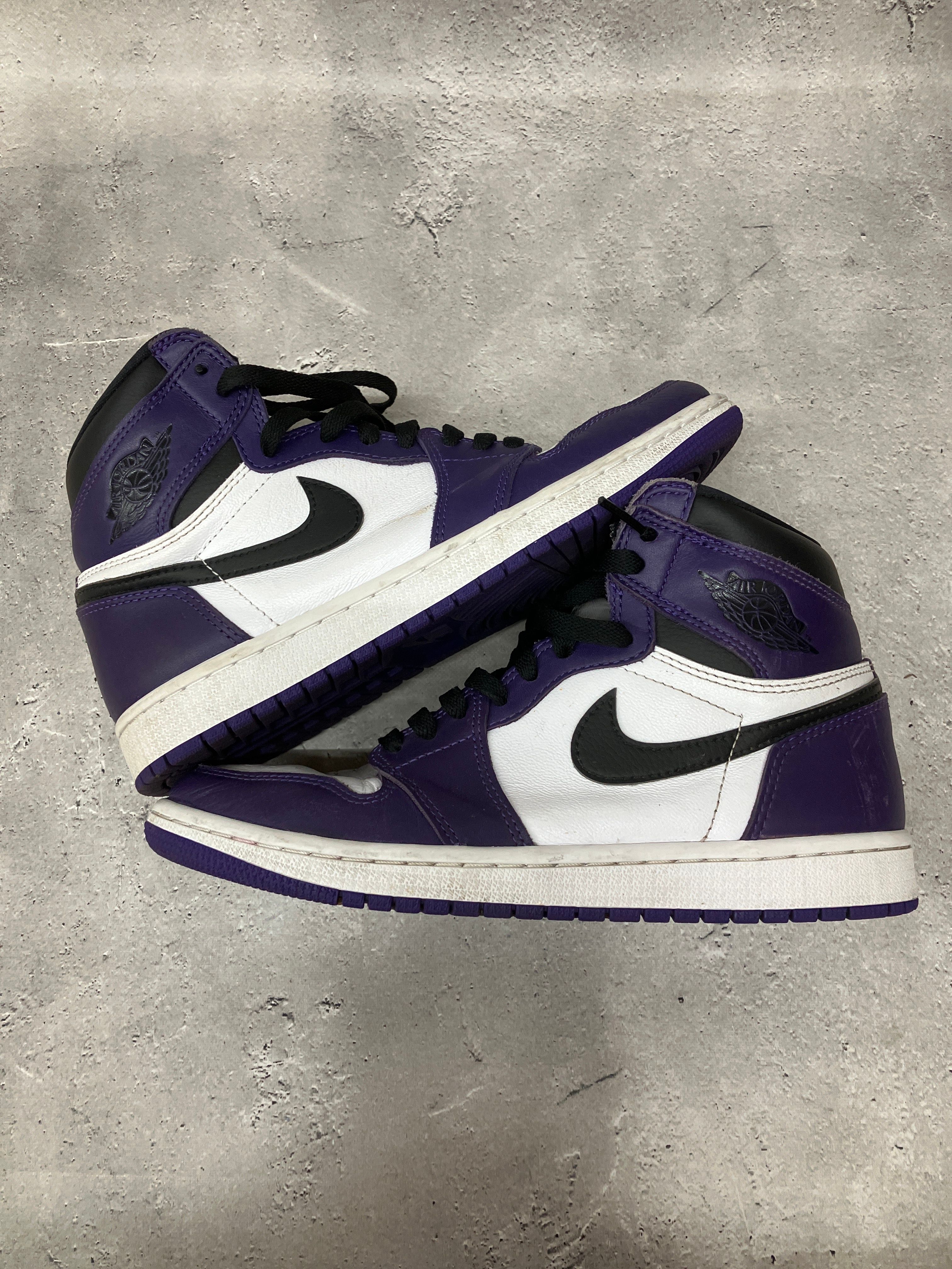 Nike Air Jordan 1 Retro High OG "Court Purple White/Black" (2020)