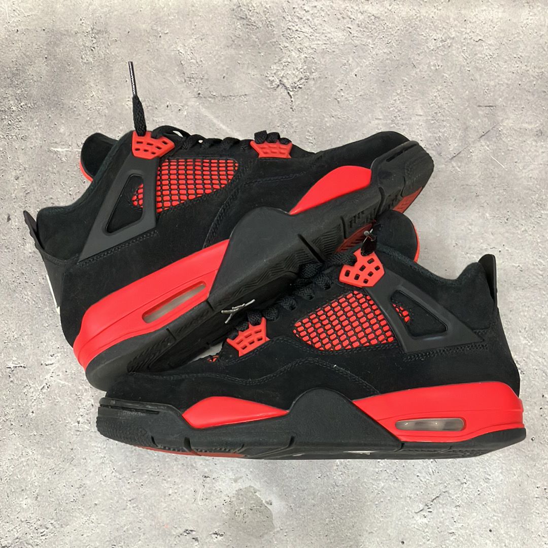 Nike Air Jordan 4 "Red Thunder/Crimson"