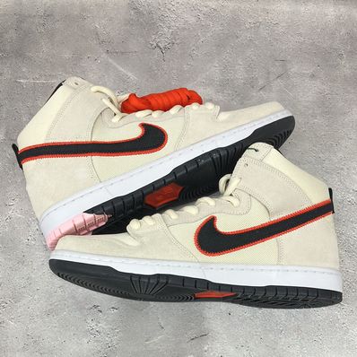 Nike SB Dunk High "San Francisco Giants/Coconut Milk and Black"
