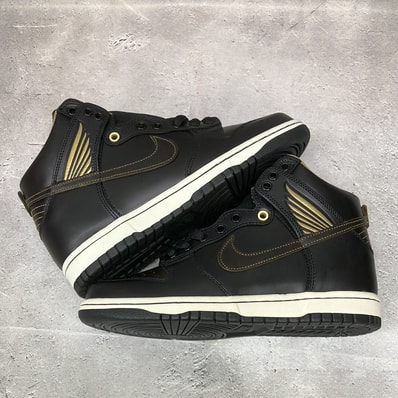 Pawnshop × Nike SB Dunk High "Black"