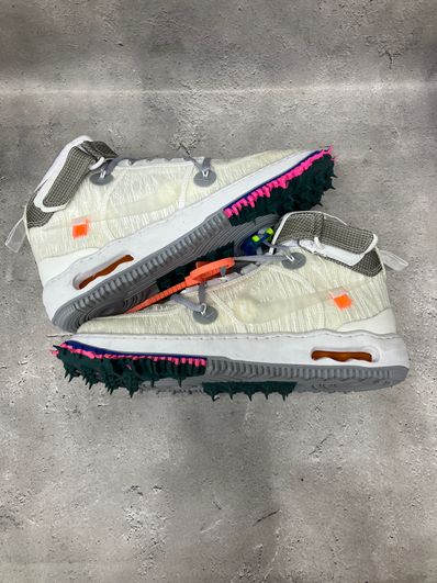 Off-White × Nike Air Force 1 Mid "White"
