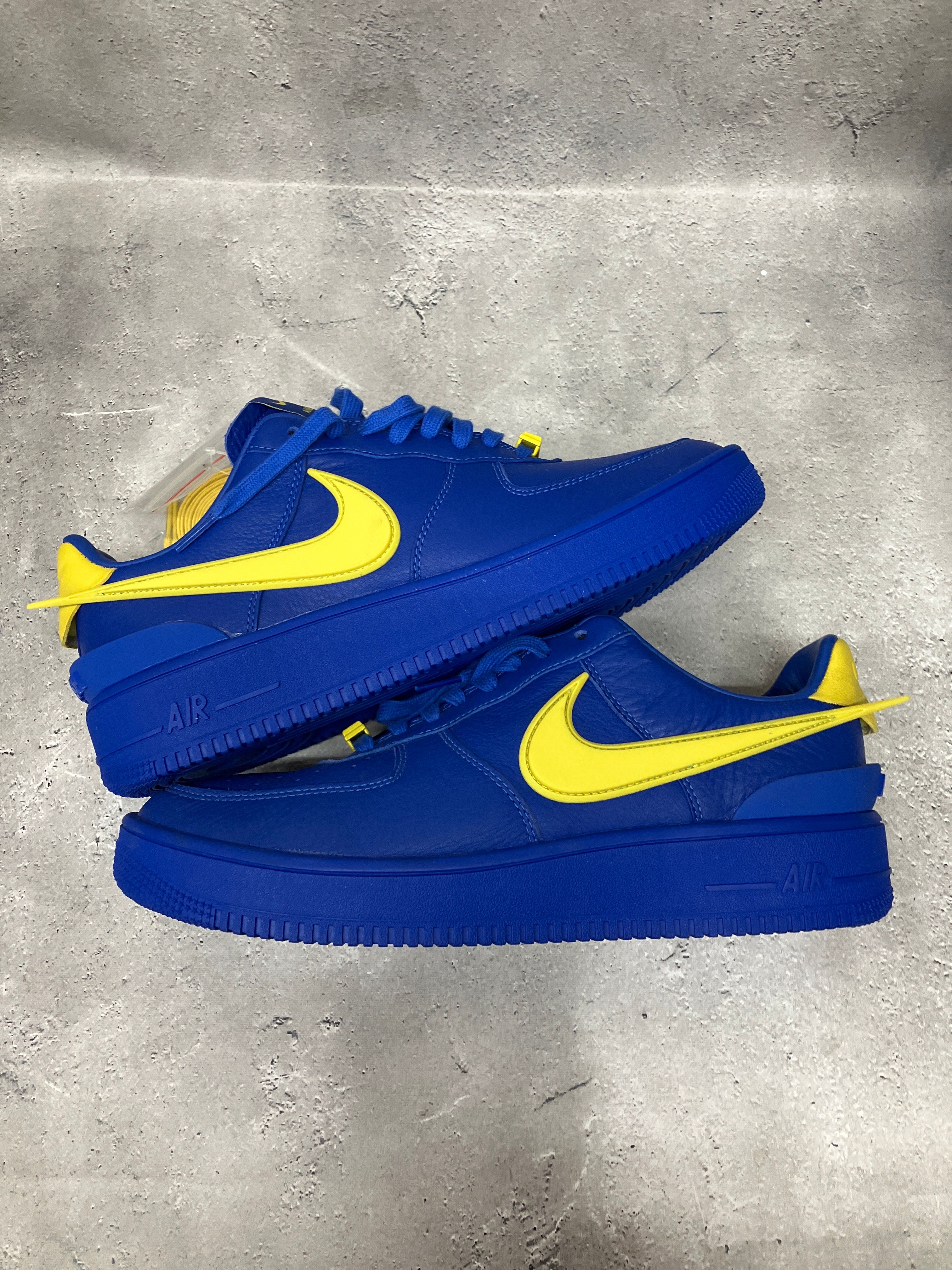 AMBUSH × Nike Air Force 1 Low "Game Royal and Vivid Sulfur"