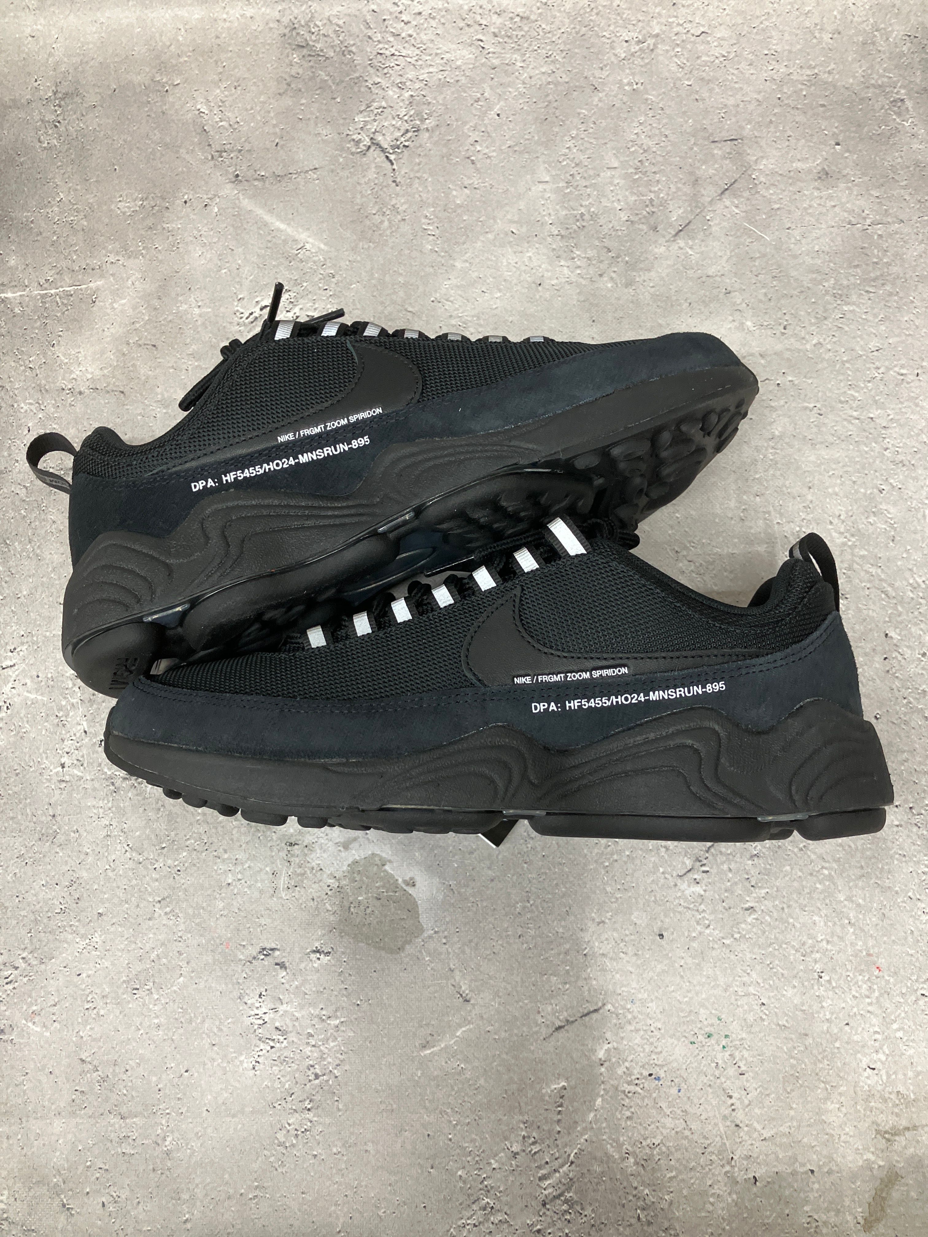 Fragment × Nike Air Zoom Spiridon SP "Black"